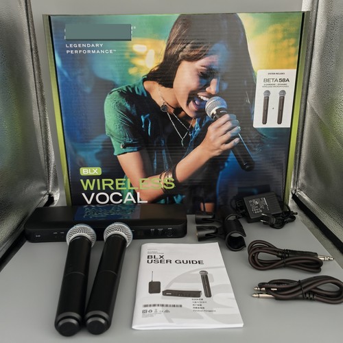 BLX288/BETA58A Handheld Wireless Microphone System Come with 2 Microphone