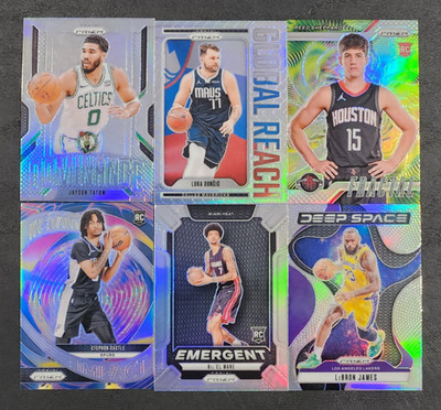 2024-25 Prizm Basketball SILVER PRIZM INSERTS You Pick  - 2 Card Minimum