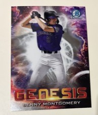 2021 Bowman Chrome Genesis Benny Montgomery  - Rockies 