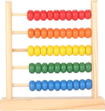 Miniature Counting Frame,5 Rows,Learning Mathematics Abacus