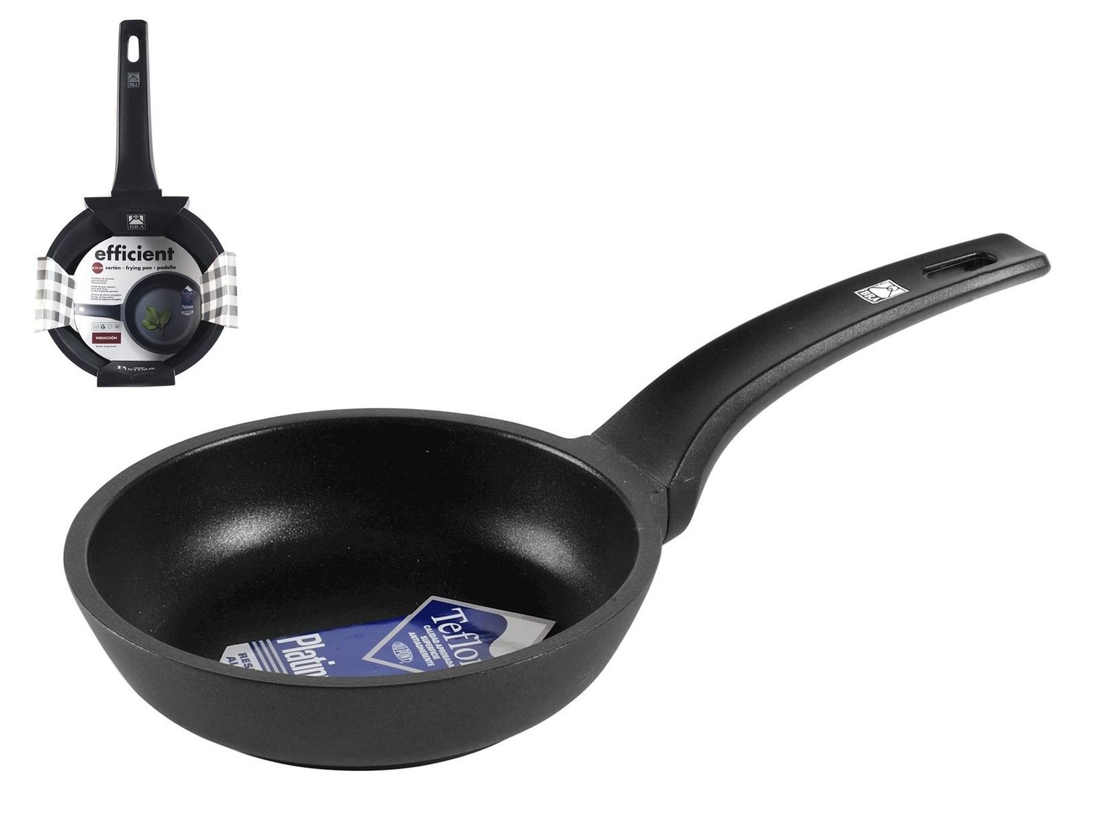 BRA Efficient Round Multi-Use Pan 22X53 Cm Black - Image 2