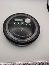 ONN ONB14AV202 Portable CD Player W/ FM Radio 60-Second Anti-Shock Protection