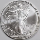 2007 American Silver Eagle (BU) - ORIGINAL OWNER - In a Capsule to Protect It!