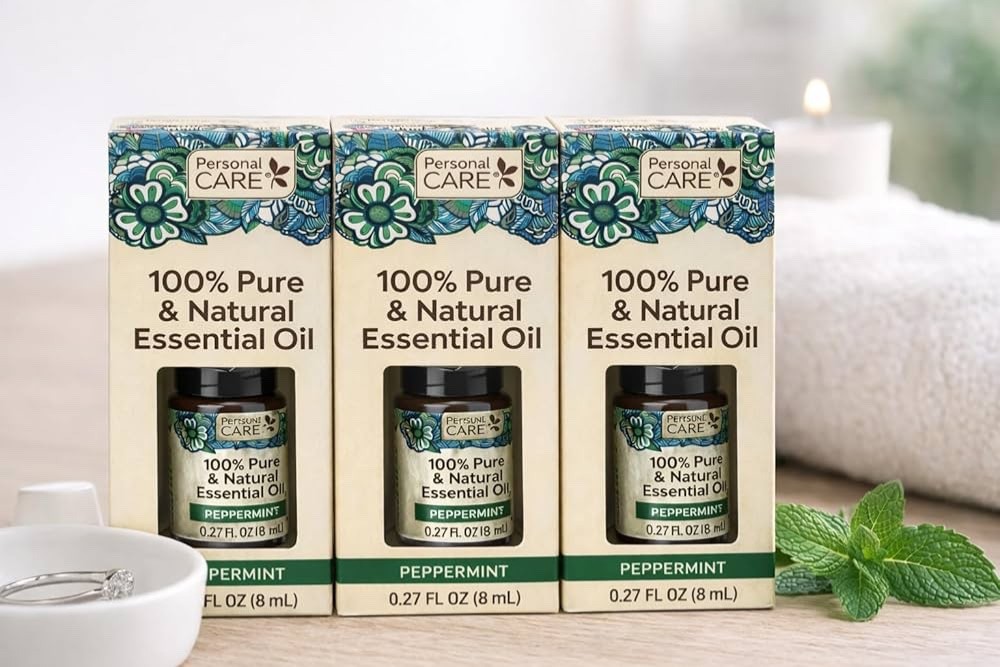 Personal Care Pure Tea Tree Essential Oil, 0.27 Fl Oz