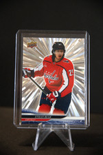 2024-25 Upper Deck Series 2 Ethan Bear Base Outburst Silver #442 Capitals