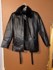 Dream Apparel Mens Black Leather Biker Jacket...