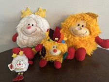 Vtg 1983 Rainbow Brite Hallmark Rainbow Brite Plush Lot Of Four Plushies