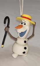 Hallmark Disney Frozen Olaf Came top Hat Christmas Tree Ornament Discontinued