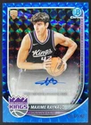 2025-26 Bowman Maxime Raynaud Chrome Auto Blue Geometric Refractor /150 RC NE