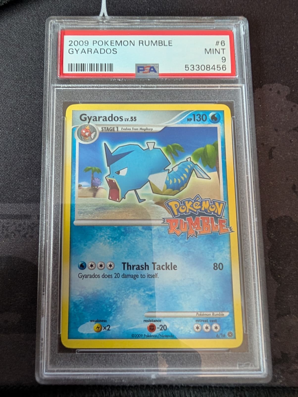 Pokemon TCG Gyarados Rumble 6/16 2009 POKEMON CARD PSA 9 POP 104