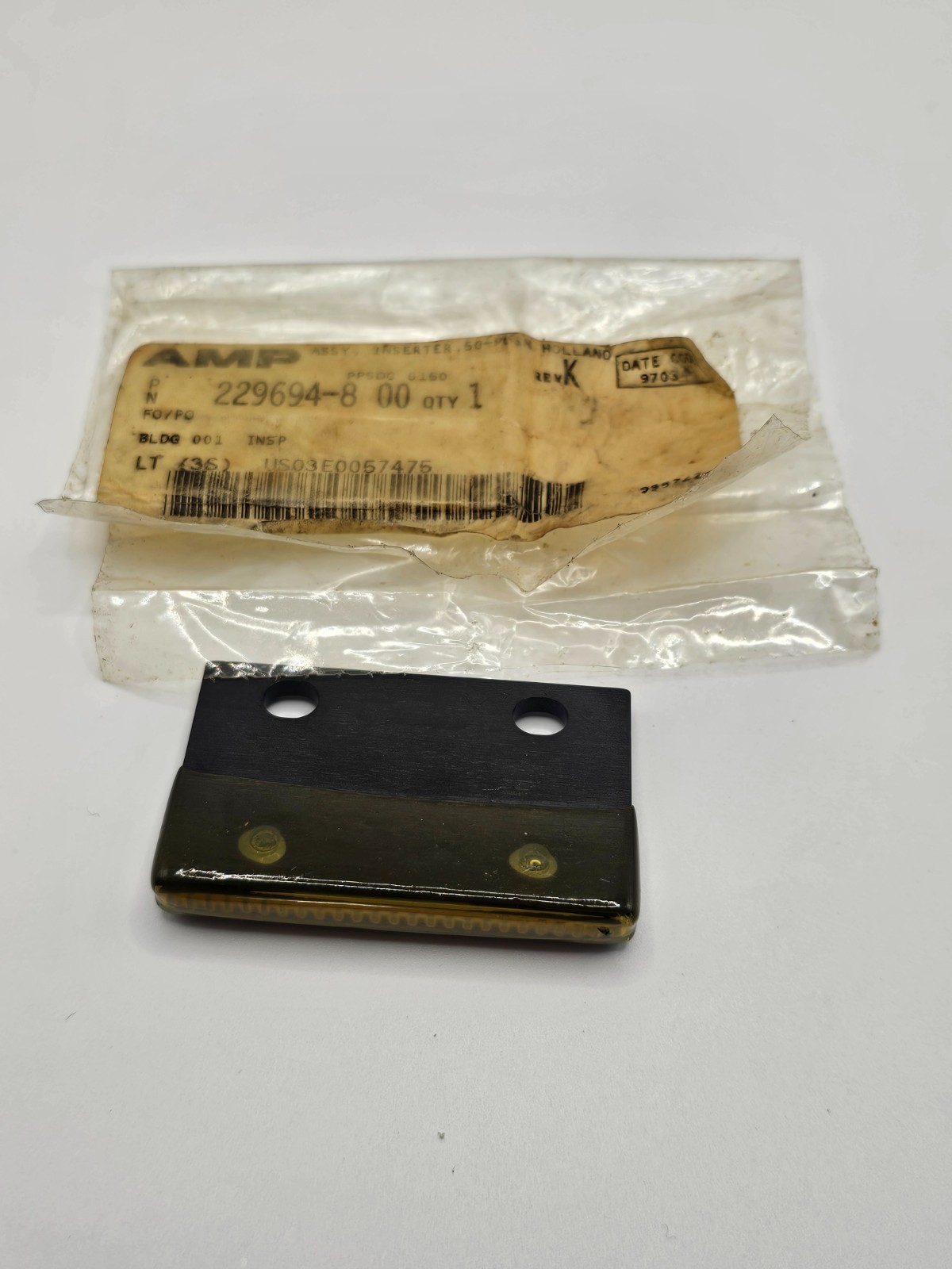 ASSY INSERTER 50 POSITION CONNECTORS, AMP PART NUMBER 229694-8