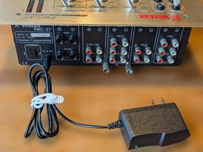 【ジャンク】Vestax PMC-27 DJミキサー Vestax PMC-27 Professional DJ Mixer 3Ch Analog Phono MIC Input