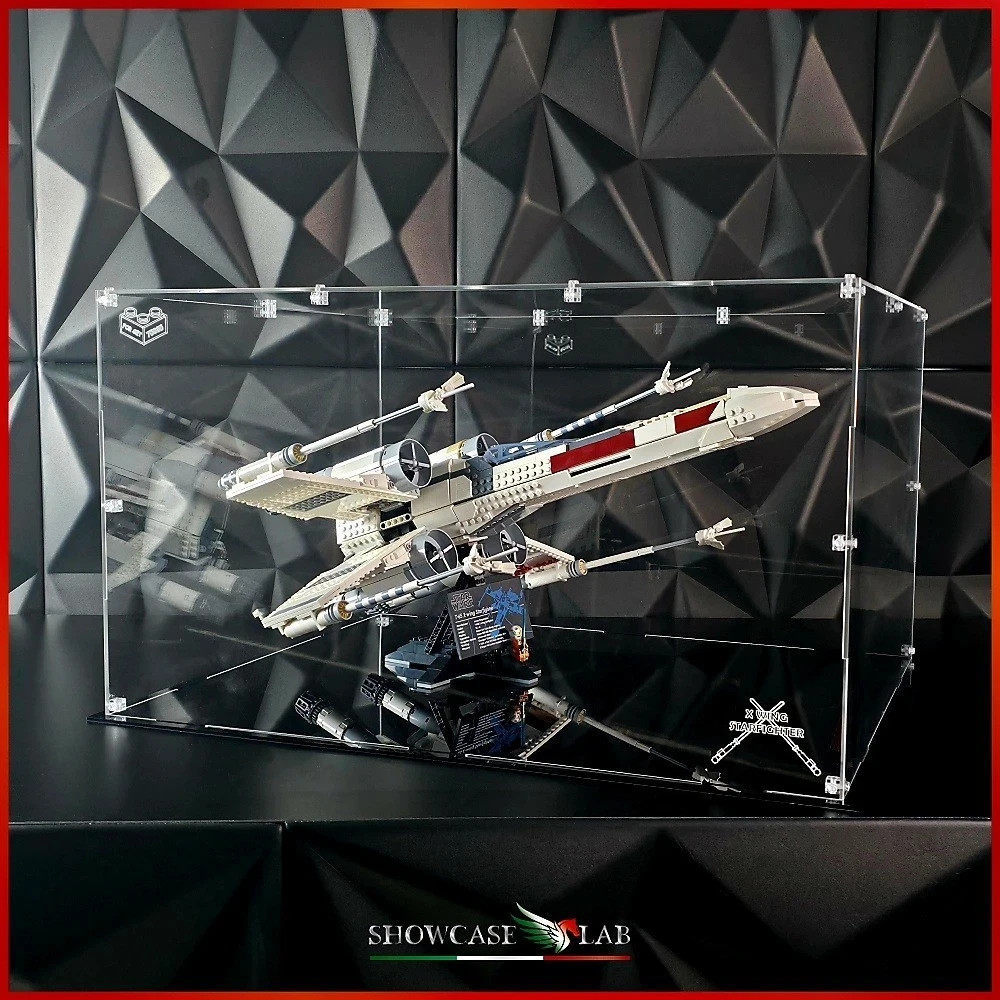 TECA IN PLEXIGLASS ACRILICO-SHOWCASE-TECA PER SET LEGO® 11380 - BICI DA CORSA foto 6