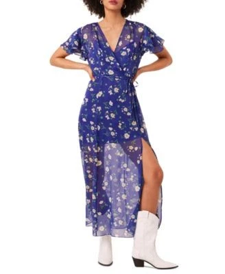 French Connection Jasmine Printed Crinkle 192942634198 4 RT $148.0