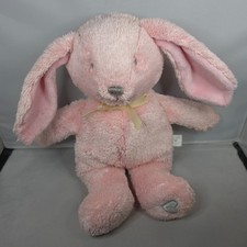 Bruin Snuggle Chums - Pink Bunny - Plush Soft Baby Comforter Toys 'R' Us Rabbit