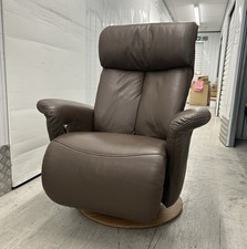 Himolla Sinatra Leather Recliner Chair With Integrated Footrest - See Details
