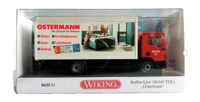 Wiking 843501 Koffer-LKW (MAN TGL) 'Ostermann', 1:87 / Spur H0