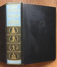 EAST AND WEST 1934 Old Book W SOMERSET MAUGHAM Collected Short Stories