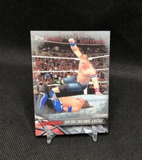 2017 Topps BATTLEGROUND John Cena /25 FEATURING ENZO AMORE & BIG CASS SSP No. 99