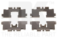 Nk ZubehöRsatz Scheibenbremsbelag 7922068 FüR Nissan N13 Sunny 2 Hatchback B12