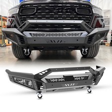 For 2025 2026 Dodge Ram 1500 Heavy Duty Front Bumper Wpod Lights D-rings