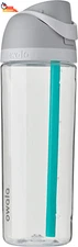 Owala Freesip Clear Tritan Plastic Water Bottle with Straw, Bpa-Free Sports Wate