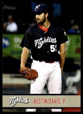 2018 Austin Davis MiLB Minor League Rookie S1 Reading Fightin Phils