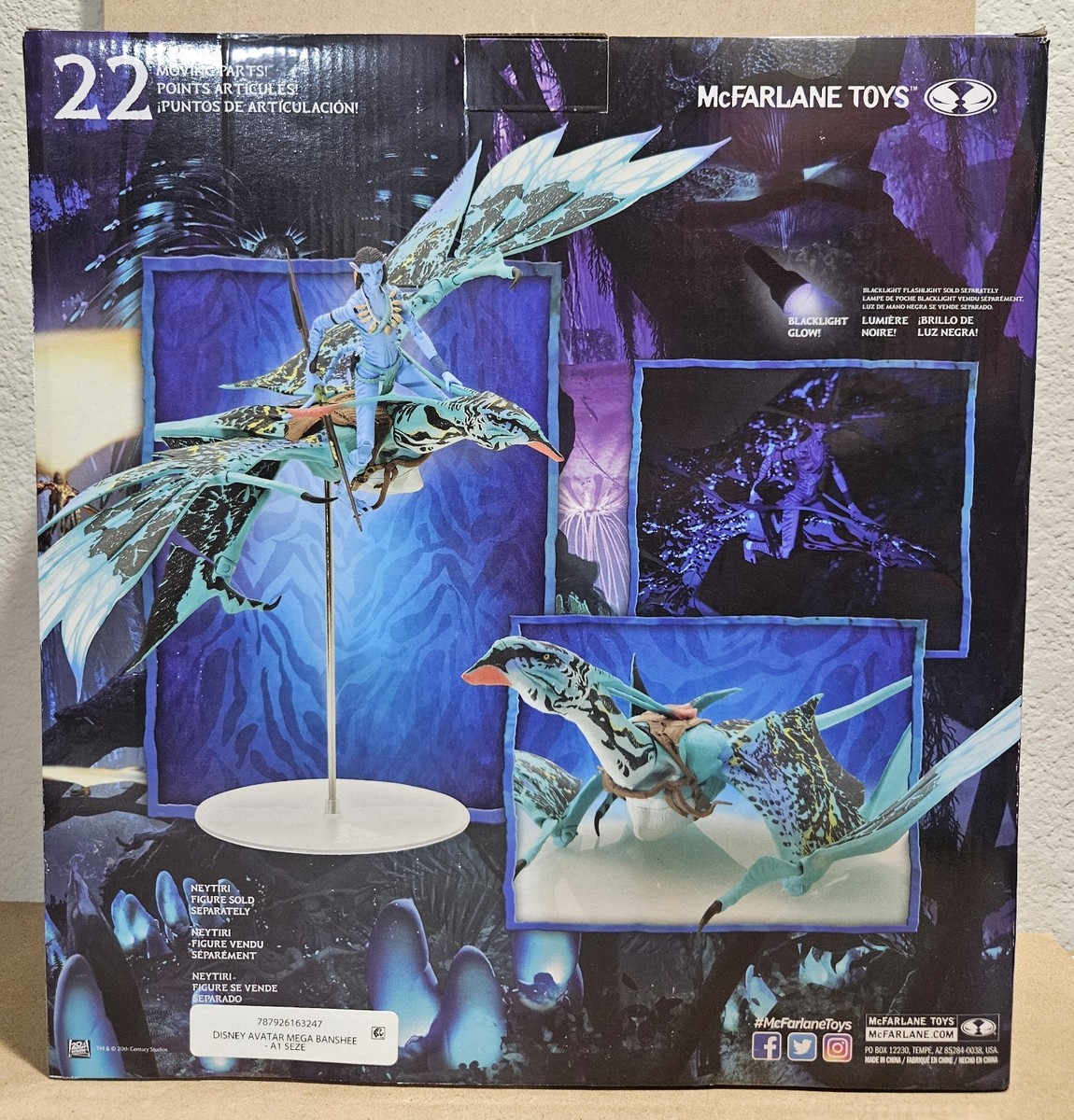 McFarlane Toys Avatar Neytiri's Banshee Action Figure - 16324 for