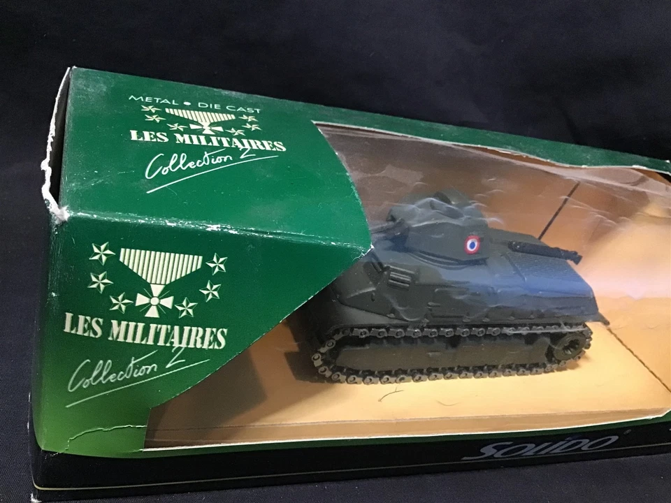 Solido ~ Vintage Somua S35 ~ REF 6074 ~ OEJ - Image 2 of 4