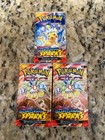 Pokemon Surging Sparks - 11 Factory Sealed Booster Pack Bundle - English