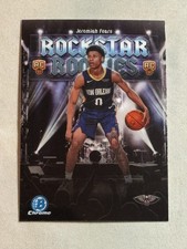 2025-26 Bowman Chrome Rockstar Rookies Jeremiah Fears Rookie RC #RR-7 Pelicans