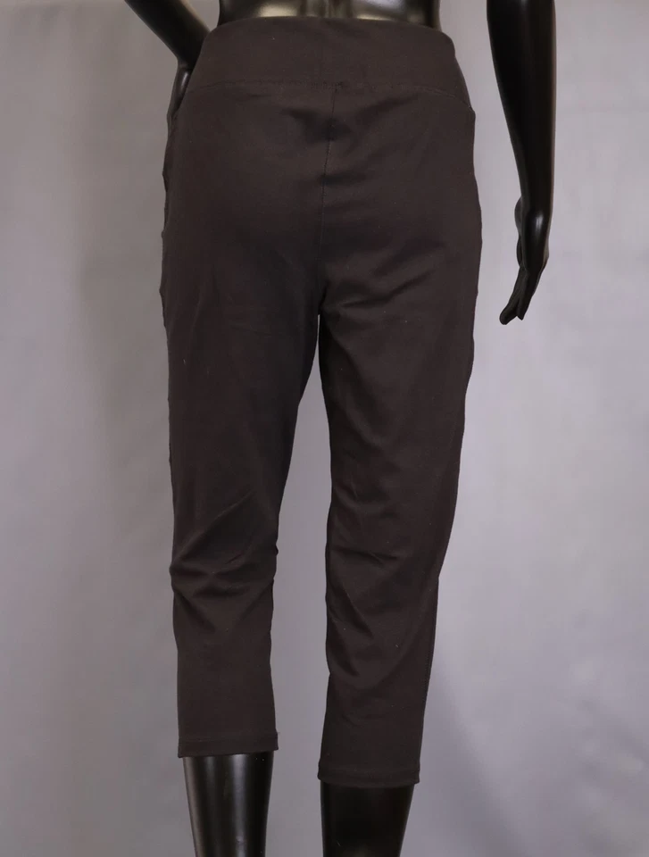 Леггинсы Hanes Just My Size женские эластичные джерси капри 19,5 (плюс) черные 1X - Изображение 3 из 4