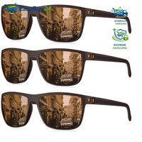 Sonnenbrille Herren Polarisiert UV400 Schutz Verspiegelt Sport Fahren Angeln
