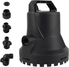 HOCANFLO 400W Submersible Water Pump 8000L/H Portable Water Pump for Garden Pond