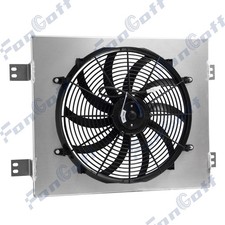 Aluminum Shroud 16 Fan Fit 1960 1961 1962 Chevy Apache Pickup Truck Gmc