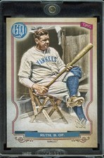 2020 Topps Gypsy Queen #301 Babe Ruth Bazooka Back SSP