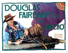 Old Movie Photo The Gaucho Lobby Card Douglas Fairbanks Sr 1927