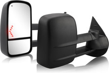 2007-14 Silverado Sierra 1500 2500HD 3500HD Towing Mirrors Compatible Replacemen