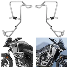 Upper Lower Highway Crash Bar Engine Guard Frame Fit For Honda CB500X 2019-2023