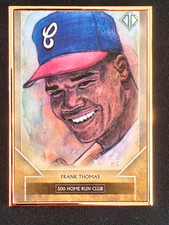 2020 Topps Transcendent Sketch Reproductions #TTCR-FT Frank Thomas 04/95 ⚾ HOF