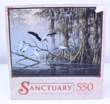 Sanctuary Milton Bradley Silky Glow 1998 NIB 550 Piece Jigsaw Puzzle 4867-2 Ben