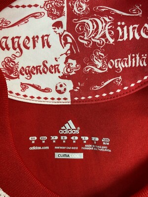 BAYERN MUNICH 2010 2011 HOME SHIRT FOOTBALL SOCCER ADIDAS P95790