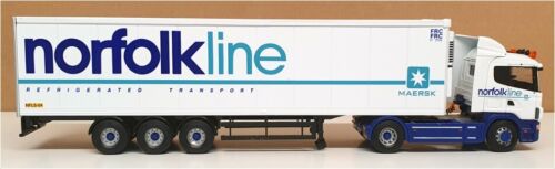 Corgi 1/50 Scale CC12204 - Scania Fridge Trailer Truck - Norfolkline - Picture 3 of 6
