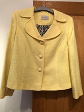 Yellow Jacket Made By Minuet With Satin Lining
