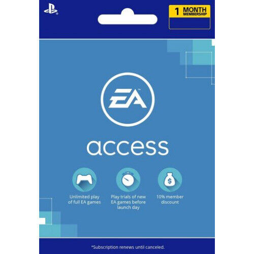 EA Play / EA Access 1 Month Membership Subscription Region Free