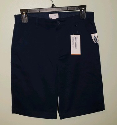 navy blue dress shorts