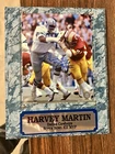 HARVEY MARTIN DALLAS COWBOYS 8 X 10 AUTOGRAPHED PLAQUE