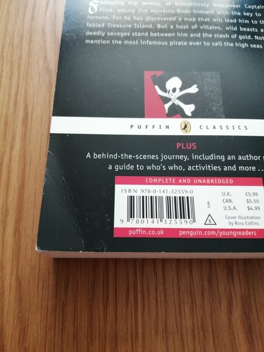 Treasure Island by Robert Louis Stevenson Penguin Classics Adventure Action Book - Picture 5 of 12