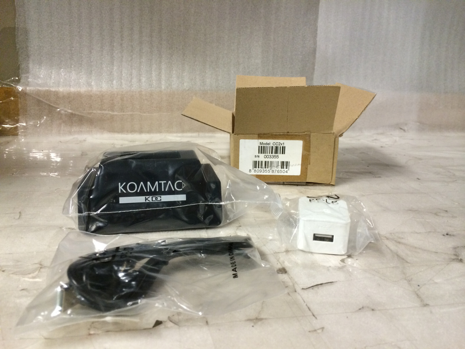 New Lot of 4 KOAMTAC KDC350 Cradle Model:  CC2x1