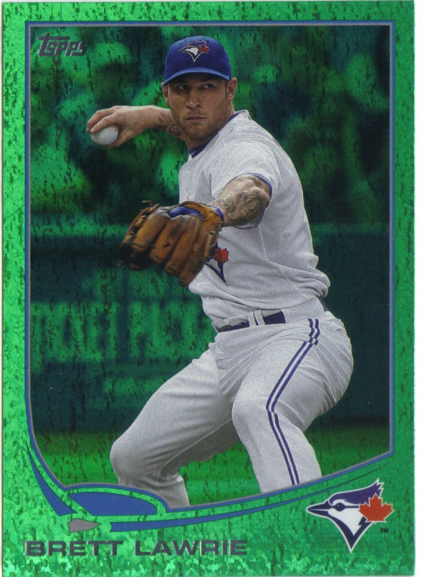 2013 (BLUE JAYS) Topps Emerald #13 Brett Lawrie